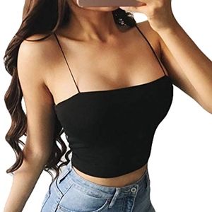 NEW Sexy Crop Top Spaghetti Straps Tank Top